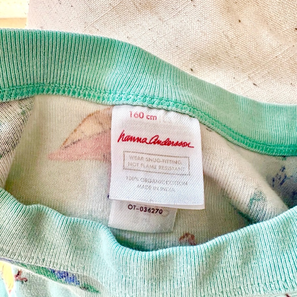 Hannah Anderson HannahJams Dinosaur Pajama Top size 14-16 - Picture 3 of 4